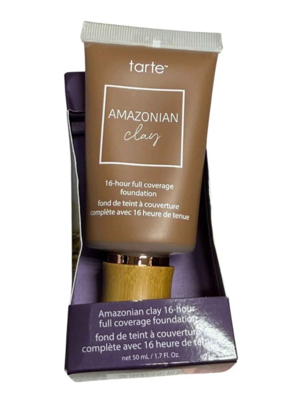 Tarte 51N Deep Neutral Amazonian Clay 16-Hour Full Coverage Foundation